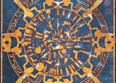 the dendera zodiac of ancient egypt